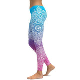 Blue Print leggings - jfwoman.com