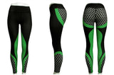 Green fitness leggings - jfwoman.com