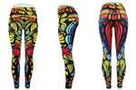 Butterfly Print leggings - jfwoman.com