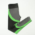 Green fitness leggings - jfwoman.com